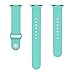 MoKo Apple Watch Band Series 1 Series 2, Soft Silicone Replacement Sports Band for 42mm Apple Watch 2015 & 2016 All Models, Mint GREEN (Not fit 38mm Versions)
