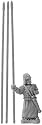 Xyston 15mm: 50mm Wire Spears with Leaf Shaped Points (40)