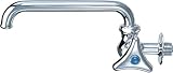LIXIL(リクシル) INAX 横形自在水栓 湯用・左ハンドル 呼び径13mm 吐水口長さ170mm LF-L16-13