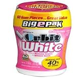 Wrigleys Orbit White Sugarfree Gum, Bubblemint - 60 Pieces/ pack, 4 packs