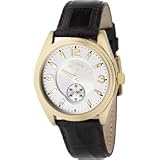 Callaway Men's Gold Dial Watch With Brown Croco Leather Strap