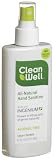 Cleanwell Natural Hand Sanitzer, 6-Ounce Spray Bottles (Pack of 3)