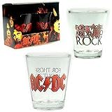 AC/DC Official Boxed Shot Glass Set