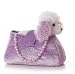   - Aurora Plush Mini Fancy Pals PET Carrier Purse - Beaded Butterfly Schnauzer Plush
