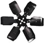 Flex-a-lite 1617P Black Steel 17 1/4" High RPM Race Fan