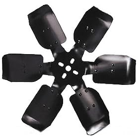 Flex-a-lite 1617P Black Steel 17 1/4" High RPM Race Fan