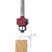 Freud 34-104 1/8-Inch Radius Rounding Over Bit with 1/4-Inch Shank