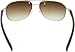 Guess Women's Gradient GU6717-GLD-34 Gold Oval Sunglasses