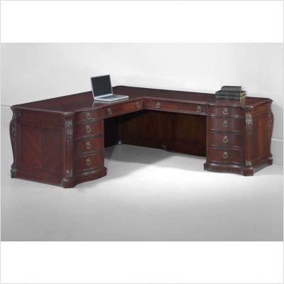 Office Furniture DMI - Executive Right L-Shaped Desk - Executive Office Furniture / Home Office Furniture - 7688-55