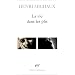 La Vie dans les plis