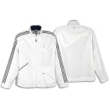 adidas David Beckham Woven Soccer Jacket (White)