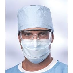 [Itm] With Ties [Acsry To]: FACE MASK,SURGICAL,FOG FREE,TIES,BLUE,LFfoam for anti- fog
