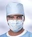 [Itm] With Earloops [Acsry To]: FACE MASK,BLUE,EARLOOPS,LATEX FREE 7/8" foam for anti- fog