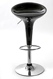Lot de 2 tabourets de bar Jazz Noir