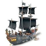 Mega Bloks Pirates of the Caribbean 3 Deluxe Ship -Black Pearl