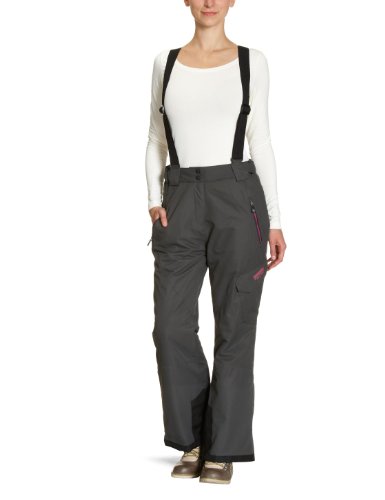 Killtec 19316  Damen Funktionshose mit abzipbarem Latz und Kantenschutz Liliana, gr&uuml;nanthr Preisvergleich
