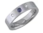 Lui- Men's Sapphire & Diamond Ring