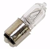 50 Watt - Double Contact Bayonet Base - 130 Volt - Halogen Light Bulb - Halco 107018