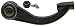 ACDelco Advantage 46A0704A Passenger Side Outer Steering Tie Rod End