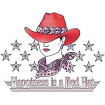 Happiness Is A Red Hat Adult T-Shirt