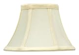 6 Inch Eggshell Mini Chandelier Lamp Shade Clip On