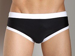 Go Softwear Swim Brief  C-Ring Black/White 