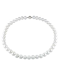 Sterling-Silver 10-11 MM White Freshwater Cultured Pearl Strand, 18"