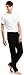 Citizen Cashmere Men Track Pants - 100% Cashmere Side Pockets Breathable and Comfy, Fitted