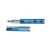 Aurora Qube by Firma Fountain Pen - Blue, Medium Nib F11-B