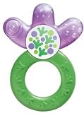 MAM baby Cooler Teether In Lime Ultra Violett / Cactus Green For 4+ Months Baby