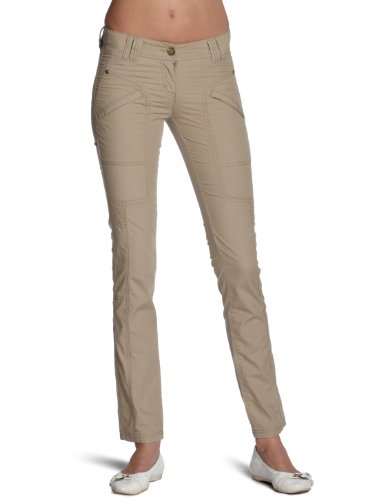 TOM TAILOR Damen Hose/ Lang  60172590070/cate slim cargo style, Gr. 38/32, Braun (8176) Preisvergleich