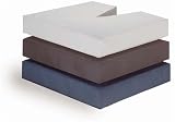 `Coccyx Cushion-Foam W/Wood Insert-18 W x 16 D x 3 Grey