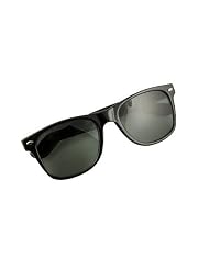Blues Brothers Wayfarer Style Sunglasses - 80s Retro - Includes Soft Case by Gravity Shades