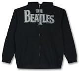 Zip Hoodie: The Beatles - Vintage Logo T-Shirt
