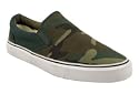Mens Woodland Camo Slip-on Deck Shoe