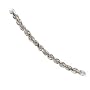 14k White Gold 1.5mm Diamond-Cut Rope Necklace, 20&hellip Amazon.com Collection