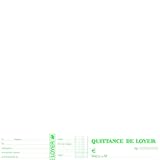 Exacompta - Bureautique - Carnet Exacompta à souche 10,5x16,5cm Quittances de loyer 50 feuillets