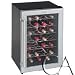 Price Comparison : 28 Bottle Thermo Electric Wine Cooler - Black Cabinet With Chrome Door
