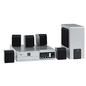 RCA RTD209 250 Watts 5-Disc DVD/CD Home Theater System with Mp3 Player