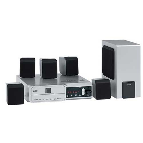 RCA RTD209 250 Watts 5-Disc DVD/CD Home Theater System with Mp3 Player