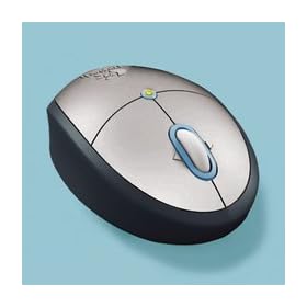 Cordless Mini Optical Mouse for Notebooks, 7w x 3d x 8 1/2h, Silver (LOG9313960403) Category: Mouse and Pointing Devices