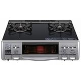 Paloma テーブルコンロ 都市ガス12A13A用 左強火力 PA-KD307G-L 12A13A