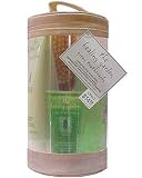 The Healing Garden Green Tea Theraphy Perfume by Coty for Women 7 Oz ( 210 ml ) Enlightening Perfumed Body Lotion+Body Mist Spr+Shower Gel 1.7 Oz+Brush & Tote Bag)