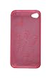 Pink Butterfly Flower iPhone 4S Case (Compatible with Apple iPhone 4S, iPhone 4)