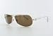 Chrome Hearts Red 61 White Gold Sunglasses