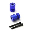 1999-2008 Yamaha YZF R6 Blue Swingarm Spools Sliders
