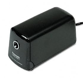 Panasonic KP380-BK Classic Electric Pencil Sharpener, Black, 1 Unit by Panasonic
