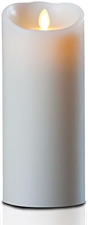 9"Luminara LED Flameless Flicker Remote Control Led Candle Light with Timer & Candle Smell