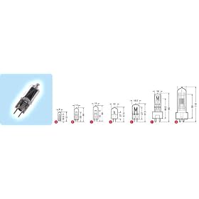 HALOGEN PROJECTION LAMPS