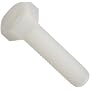 Nylon Hex Bolt, M5-0.8, 35mm Length (Pack of 100)